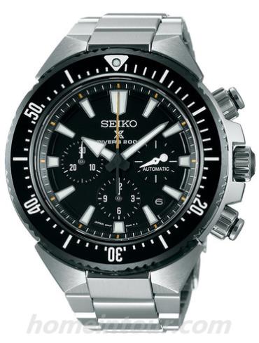 精工SBEC001男表Prospex-银色表带/表径53mm x 46.5mm x 16mm