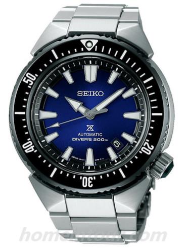 精工SBDC047男表Prospex-银色表带/表径45.5mm x 45mm x 13.8mm