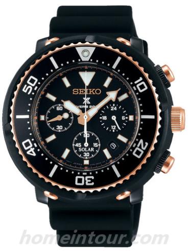 精工SBDL038男表Prospex-黑色表带/表径46.3mm x 47mm x 14.2mm