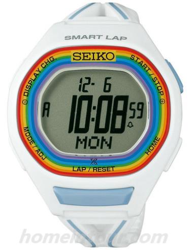 精工SBEH011男表Prospex-白色表带/表径52.4mm x 46.3mm x 13.6mm