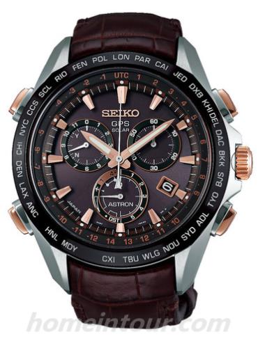 精工SBXB025男表Astron系列-红色表带/表径54.4mm x 44.6mm x 13.3mm