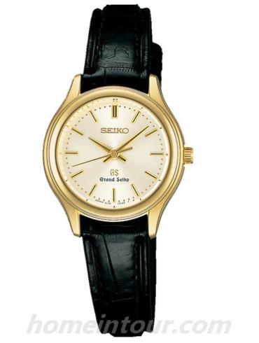精工STGF038女表Grand Seiko系列-黑色表带/表径30.4mm x 26.4mm x 7.6mm