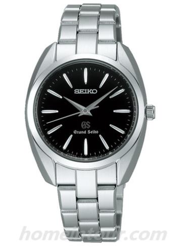 精工STGF061女表Grand Seiko系列-银色表带/表径36.9mm x 30.8mm x 9.2mm