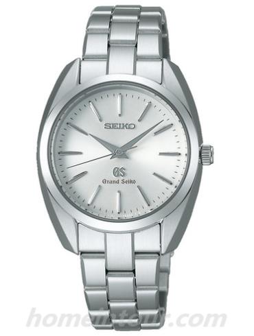精工STGF059女表Grand Seiko系列-银色表带/表径36.9mm x 30.8mm x 9.2mm