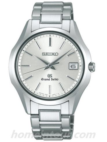 精工STGF081女表Grand Seiko系列-银色表带/表径35.8mm x 29.5mm x 8.5mm