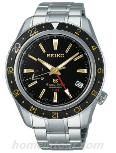 精工SBGE015男表Grand Seiko系列-银色表带/表径&#8211;