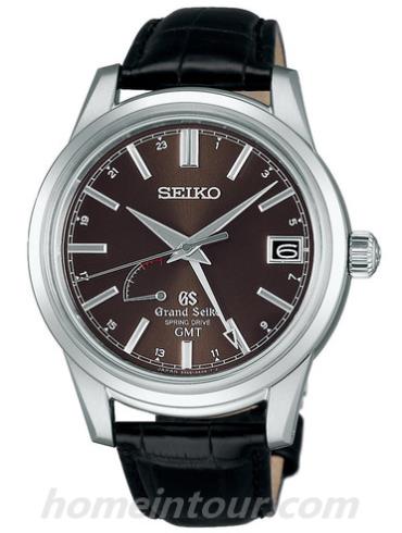 精工SBGE027男表Grand Seiko系列-黑色表带/表径48.5mm x 40.2mm x 14mm