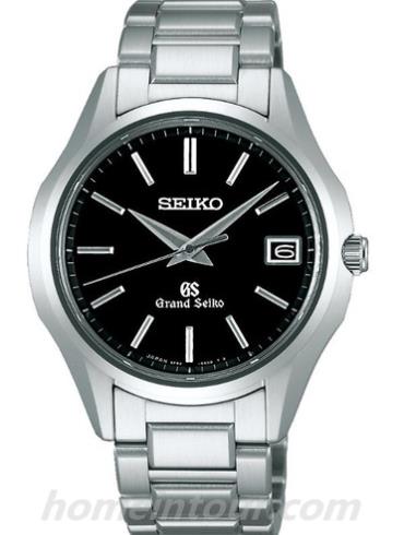 精工SBGV015男表Grand Seiko系列-银色表带/表径45.4mm x 39mm x 10.4mm