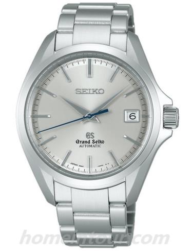 精工SBGR069男表Grand Seiko系列-银色表带/表径48.1mm x 39mm x 12.1mm