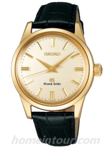 精工SBGW038男表Grand Seiko系列-黑色表带/表径&#8211;