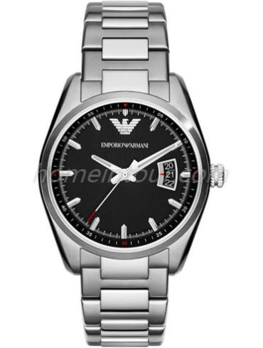 阿玛尼AR6019_男表NEW TAZIO系列-银色表带/表径&#8211;