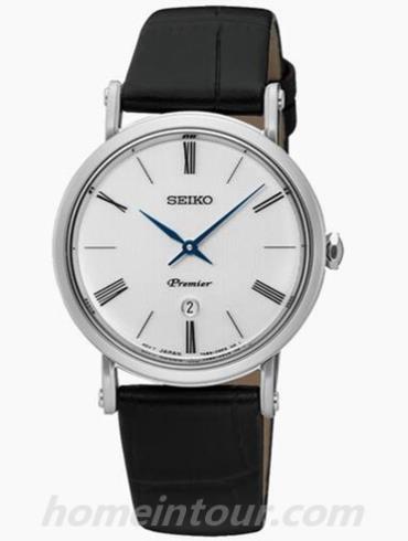 精工SXB431J1女表Premier系列-黑色表带/表径30.5mm