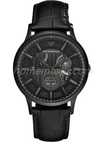 阿玛尼AR4661男表RENATO系列-黑色表带/表径43mm