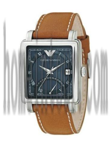 阿玛尼AR5329男表时尚系列-棕色表带/表径&#8211;