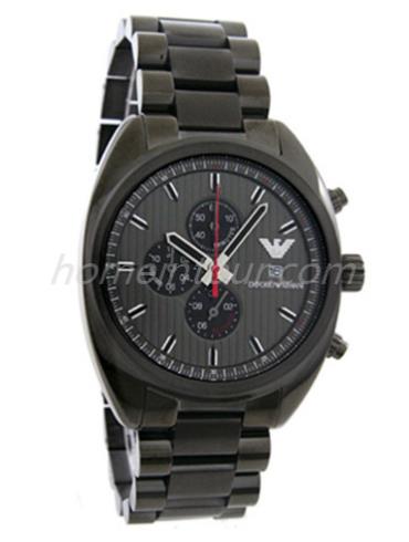 阿玛尼AR5913男表时尚男表系列-黑色表带/表径42mm