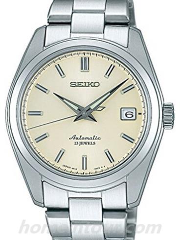 精工SARB035J男表Mechanical系列-银色表带/表径38mm