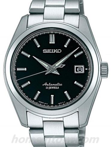 精工SARB033J男表Mechanical系列-银色表带/表径37.9mm