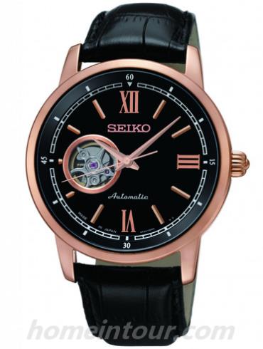 精工SSA156J1男表Presage系列-黑色表带/表径38.78mm