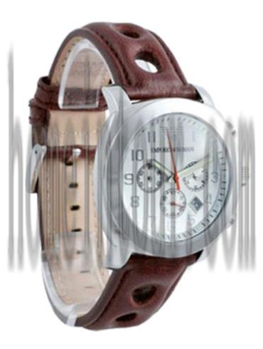 阿玛尼AR5824男表时尚男表系列-棕色表带/表径&#8211;