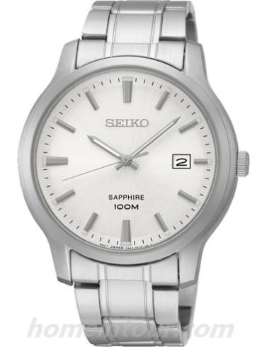 精工SNE297J1女表Spirit系列-银色表带/表径38.95mm