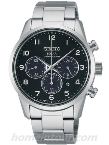 精工SBPY089G男表Spirit系列-银色表带/表径39mm