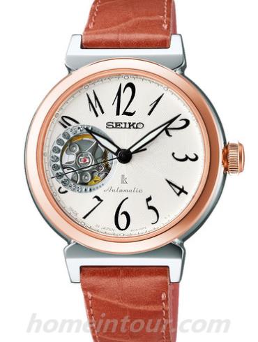 精工SSA898J1女表Lukia系列-红色表带/表径34mm