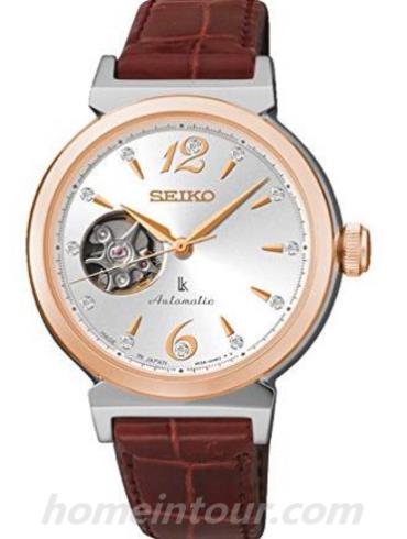 精工SSA886J1女表Lukia系列-红色表带/表径33mm