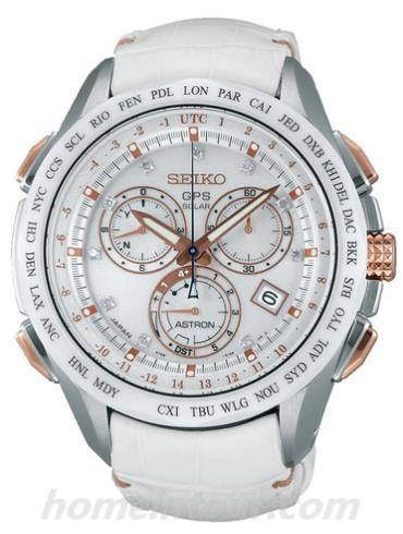 精工SSE021J1女表Astron系列-白色表带/表径&#8211;