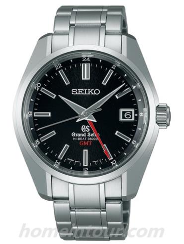 精工SBGJ003男表Grand Seiko系列-银色表带/表径40mm