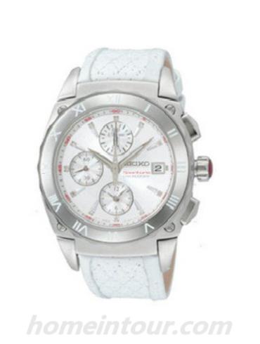 精工SNDZ43J1女表Sportura系列-白色表带/表径—mm