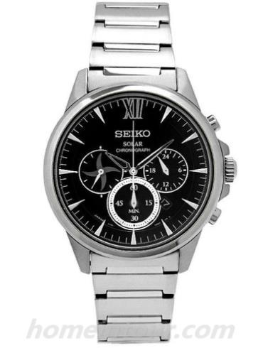 精工SBPY053G男表Spirit系列-银色表带/表径—mm