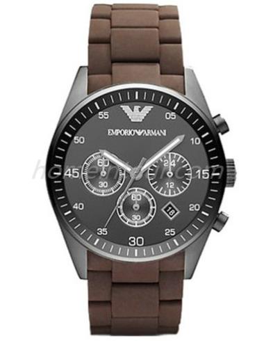 阿玛尼AR5990男表时尚系列-褐色表带/表径42mm
