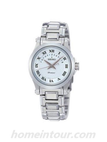 精工SXD675J1女表Premier系列-银色表带/表径—mm