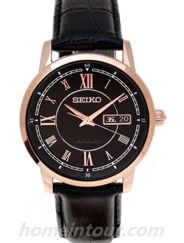 精工SRP262J1男表Premier系列-黑色表带/表径—mm