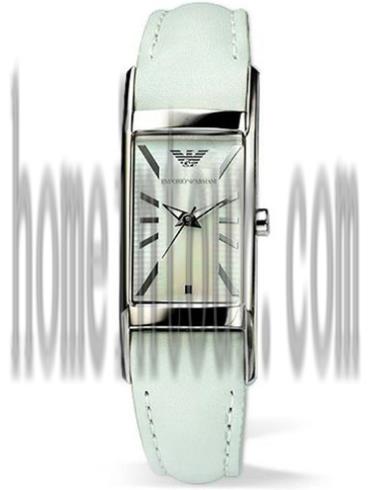 阿玛尼AR5593女表时尚女表系列-白色表带/表径&#8211;