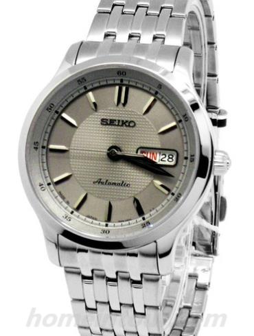 精工SNZH31J1男表Premier系列-银色表带/表径—mm