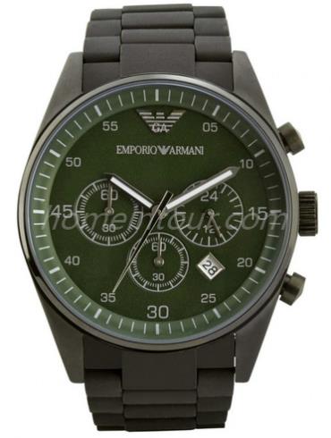 阿玛尼AR5922男表商务运动系列-黑色表带/表径43mm