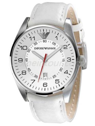 阿玛尼AR5862男表典藏系列-白色表带/表径42mm