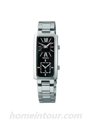 精工SSVZ001J女表Lukia系列-银色表带/表径—mm