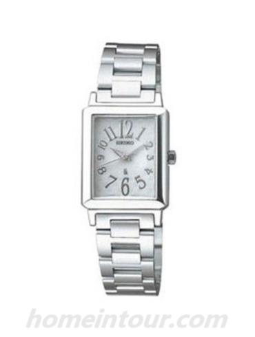 精工SSVY095J女表Lukia系列-银色表带/表径—mm