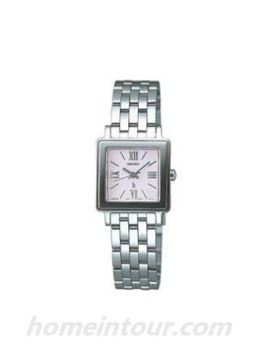 精工SSVY067J女表Lukia系列-银色表带/表径—mm