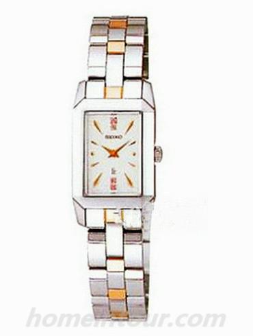 精工SSVX087J女表Lukia系列-间金色表带/表径—mm