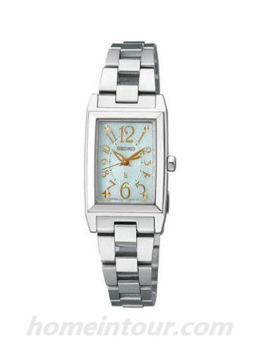 精工SSVR067J女表Lukia系列-银色表带/表径—mm