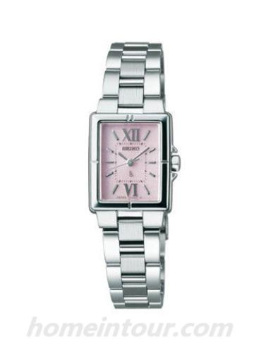 精工SSVR063J女表Lukia系列-银色表带/表径—mm