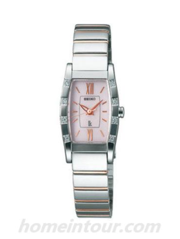 精工SSVR037J女表Lukia系列-银色表带/表径—mm