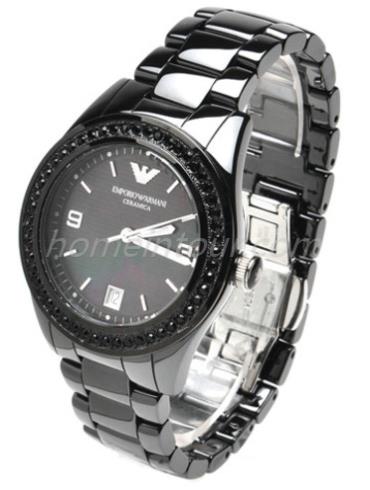 阿玛尼AR1423_女表商务休闲系列-银色表带/表径39mm