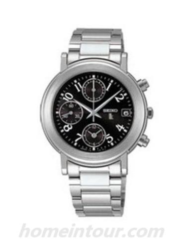 精工SSVL047J女表Lukia系列-银色表带/表径—mm