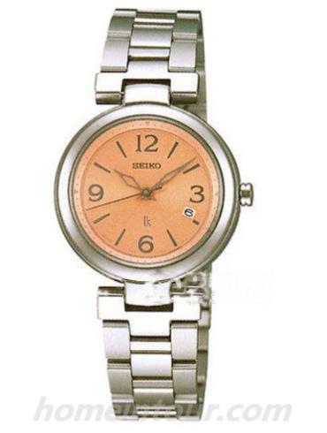 精工SSVK065女表Lukia系列-银色表带/表径—mm