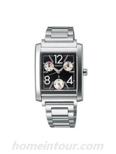 精工SSVC023J女表Lukia系列-银色表带/表径—mm