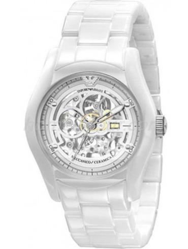阿玛尼AR1415男表时尚系列-白色表带/表径42mm